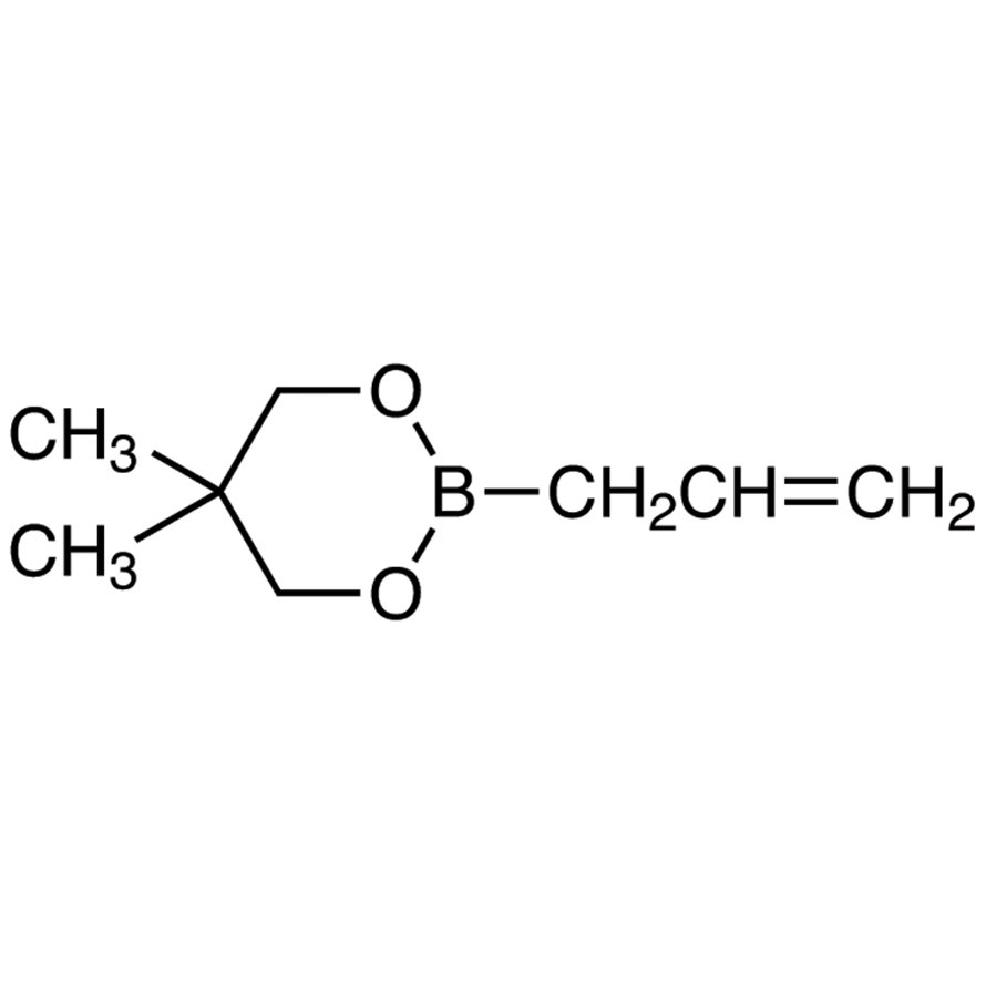 2-Allyl-5,5-dimethyl-1,3,2-dioxaborinane (stabilized with Phenothiazine) >98.0%(GC)(T) - CAS 911482-75-2