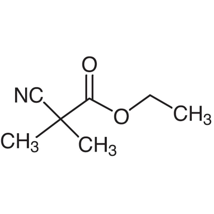 Ethyl 2-Cyano-2-methylpropionate >98.0%(GC) - CAS 1572-98-1