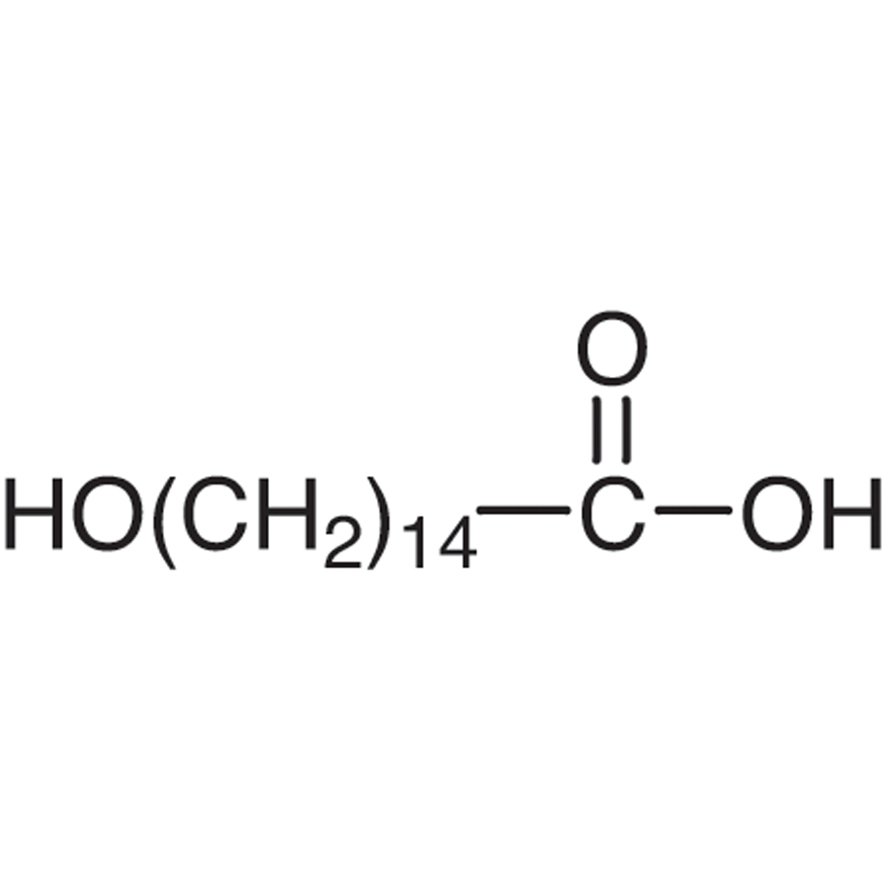 15-Hydroxypentadecanoic Acid >98.0%(GC)(T) - CAS 4617-33-8