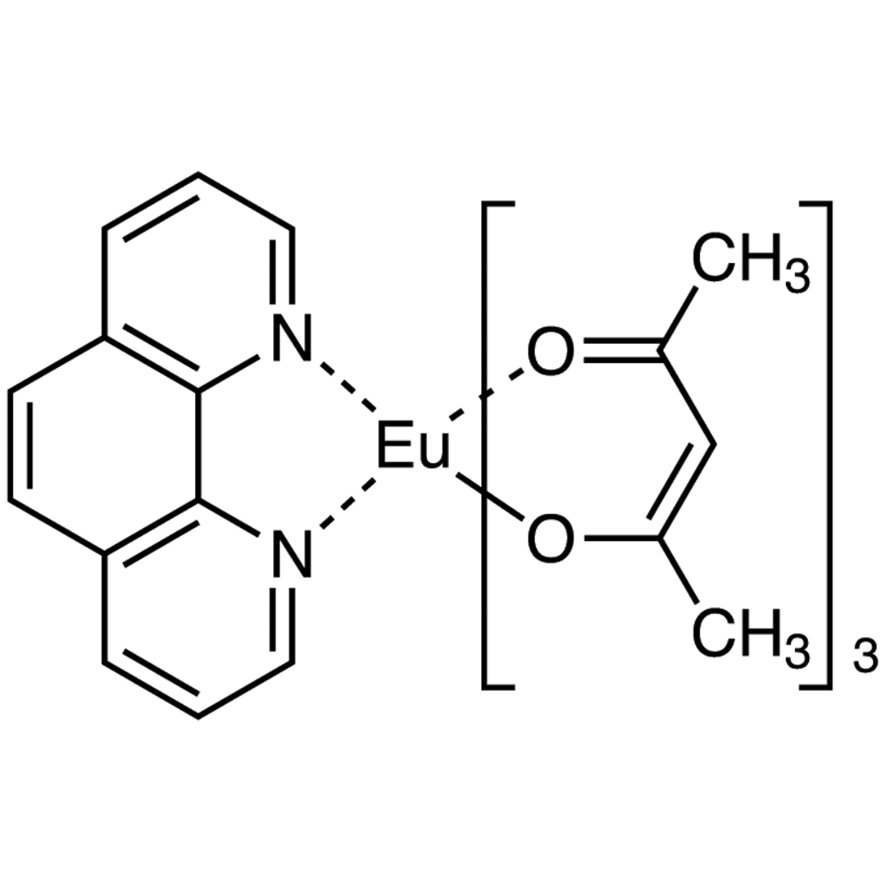 Tris(acetylacetonato)(1,10-phenanthroline)europium(III) >98.0%(T) - CAS 17568-09-1