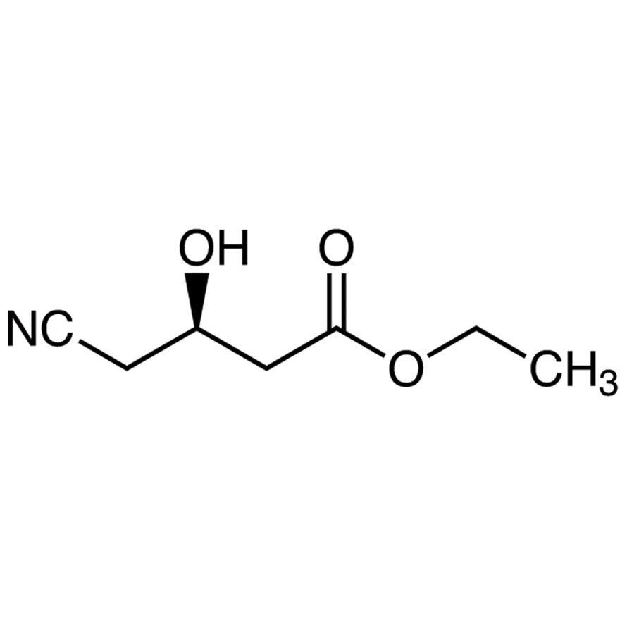 Ethyl (R)-(-)-4-Cyano-3-hydroxybutyrate >97.0%(GC) - CAS 141942-85-0