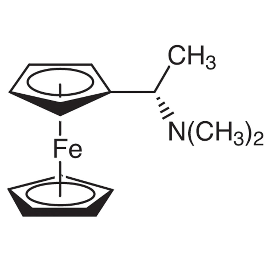 (S)-(-)-N,N-Dimethyl-1-ferrocenylethylamine >97.0%(GC) - CAS 31886-57-4