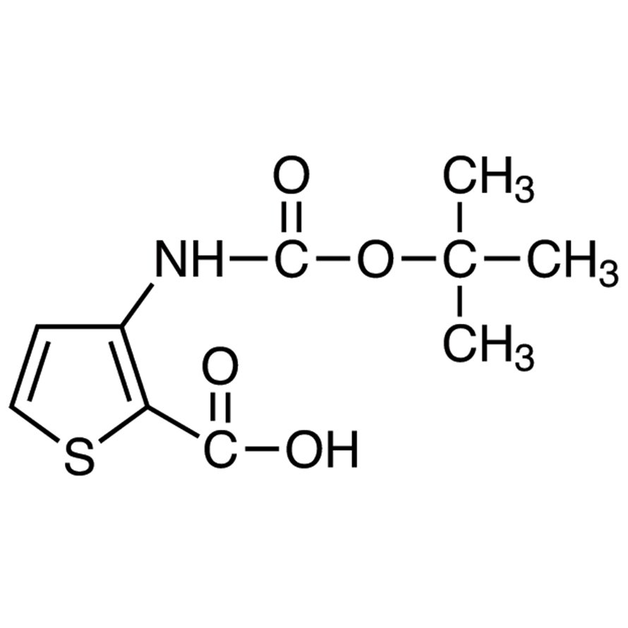 3-(tert-Butoxycarbonylamino)thiophene-2-carboxylic Acid >98.0%(T)(HPLC) - CAS 101537-64-8