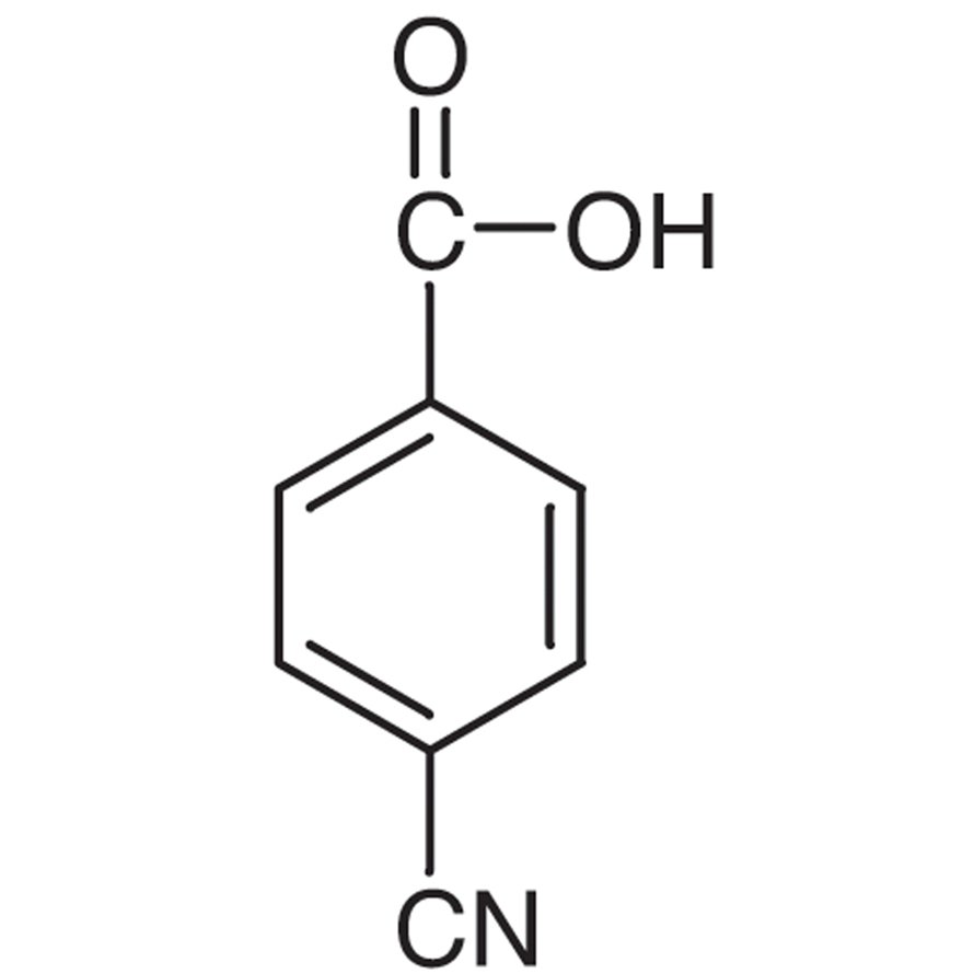 4-Cyanobenzoic Acid >98.0%(GC)(T) - CAS 619-65-8