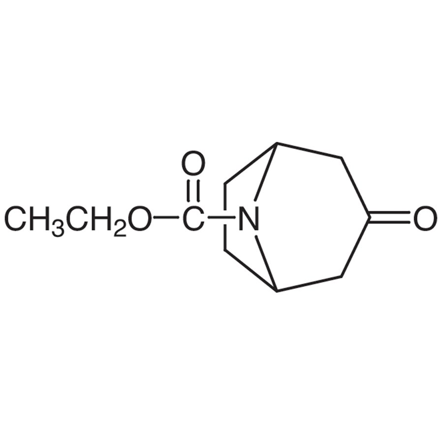 N-(Ethoxycarbonyl)nortropinone >98.0%(GC) - CAS 32499-64-2
