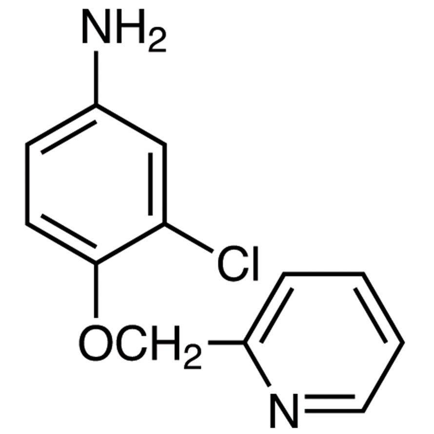 3-Chloro-4-(2-pyridylmethoxy)aniline >98.0%(GC)(T) - CAS 524955-09-7