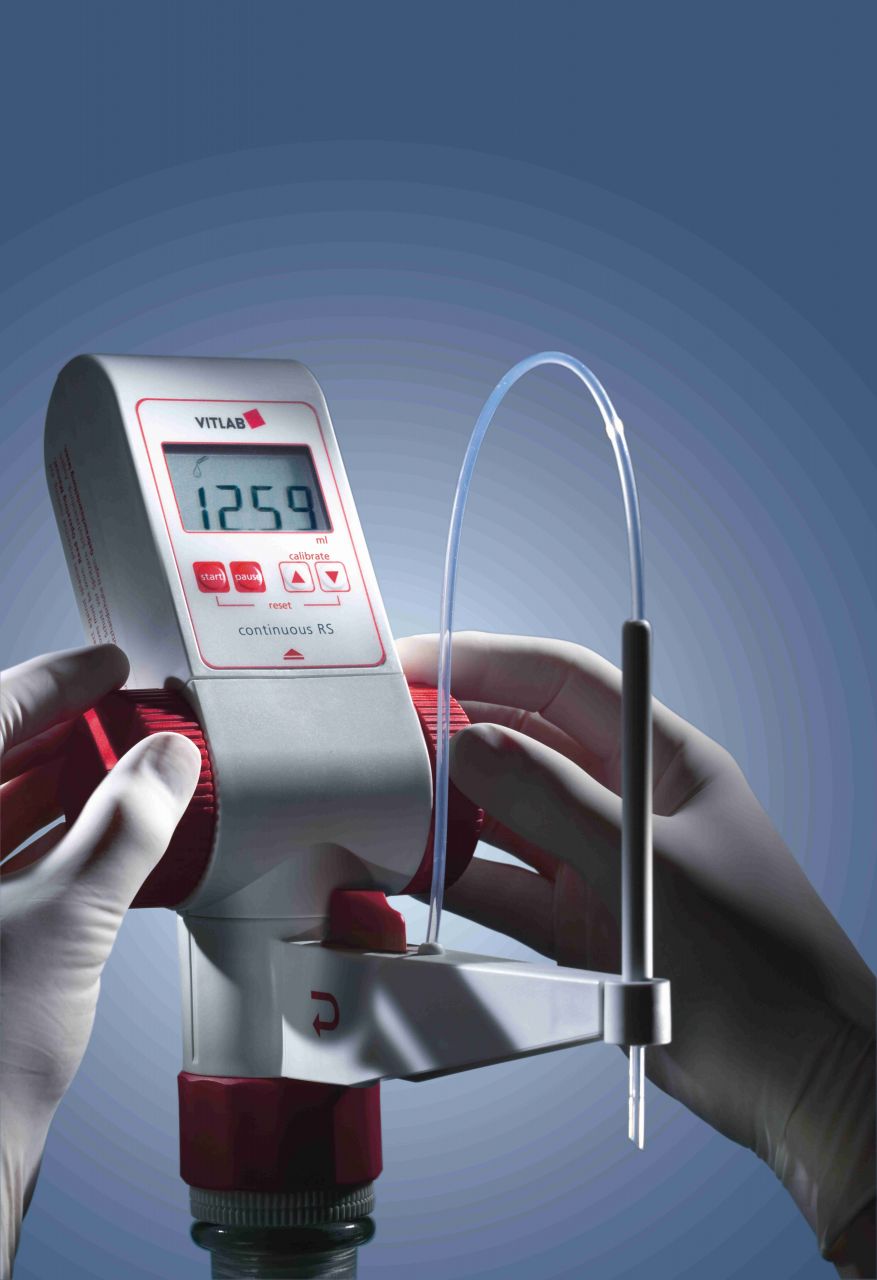 Vitlab Dijital Büret Rs Model 50 ml