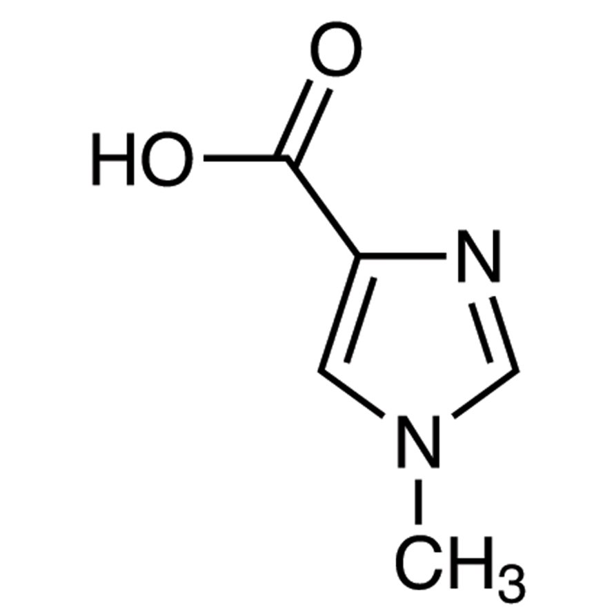 1-Methyl-4-imidazolecarboxylic Acid >98.0%(GC)(T) - CAS 41716-18-1
