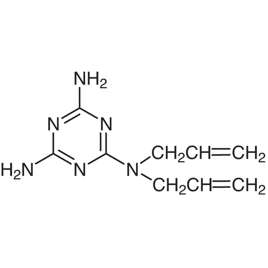 2,4-Diamino-6-diallylamino-1,3,5-triazine >98.0%(T)(HPLC) - CAS 91-77-0