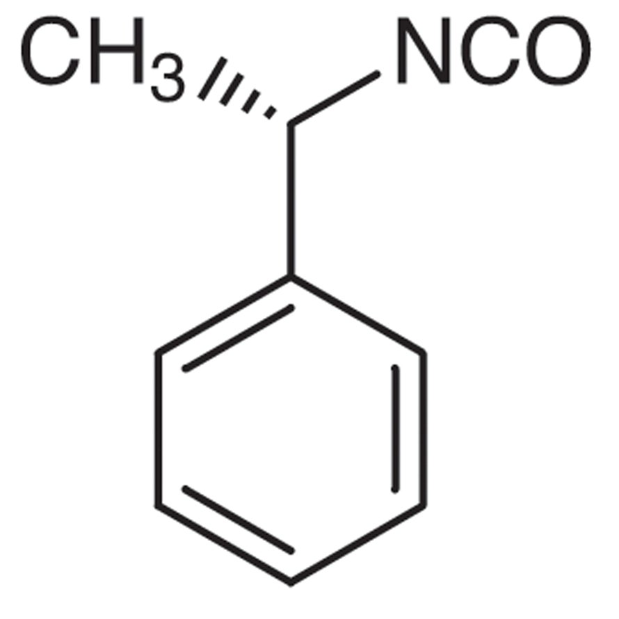 (S)-(-)-α-Methylbenzyl Isocyanate >98.0%(GC) - CAS 14649-03-7