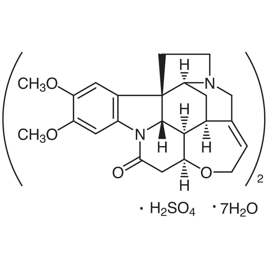 Brucine Sulfate Heptahydrate [for Nitrate Analysis] >98.0%(T)(HPLC) - CAS 60583-39-3