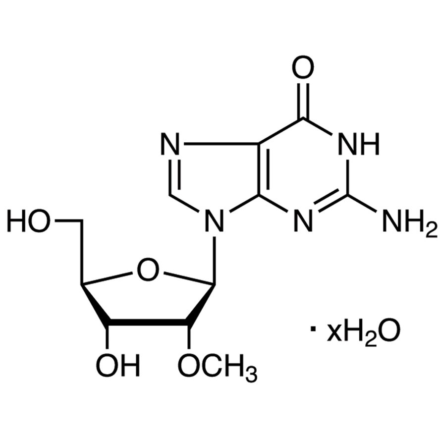 2'-O-Methylguanosine Hydrate >98.0%(T)(HPLC) - CAS 2140-71-8