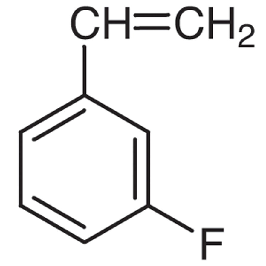3-Fluorostyrene (stabilized with TBC) >97.0%(GC) - CAS 350-51-6