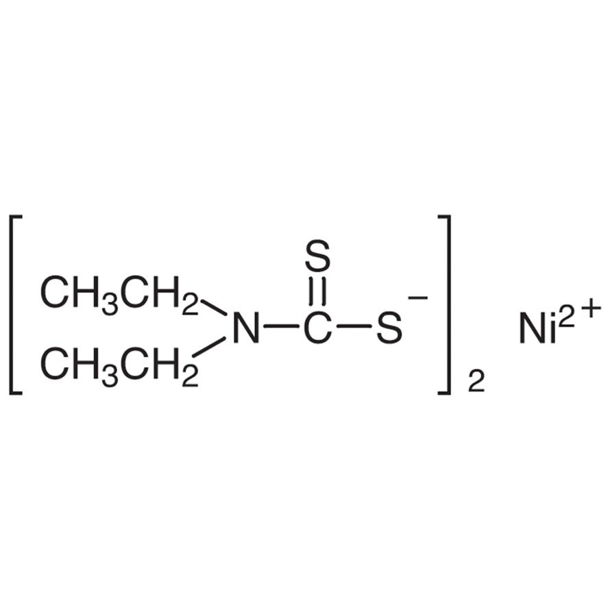 Nickel Diethyldithiocarbamate >97.0%(T) - CAS 14267-17-5