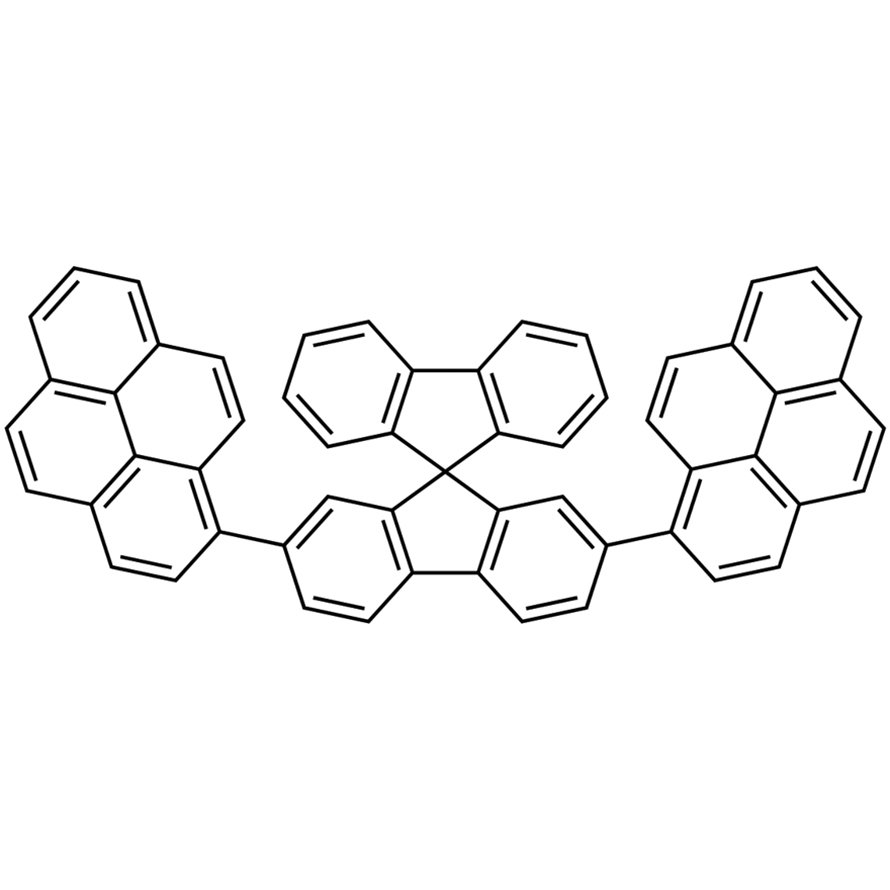 2,7-Di(1-pyrenyl)-9,9'-spirobi[9H-fluorene] >98.0%(HPLC) - CAS 886456-80-0
