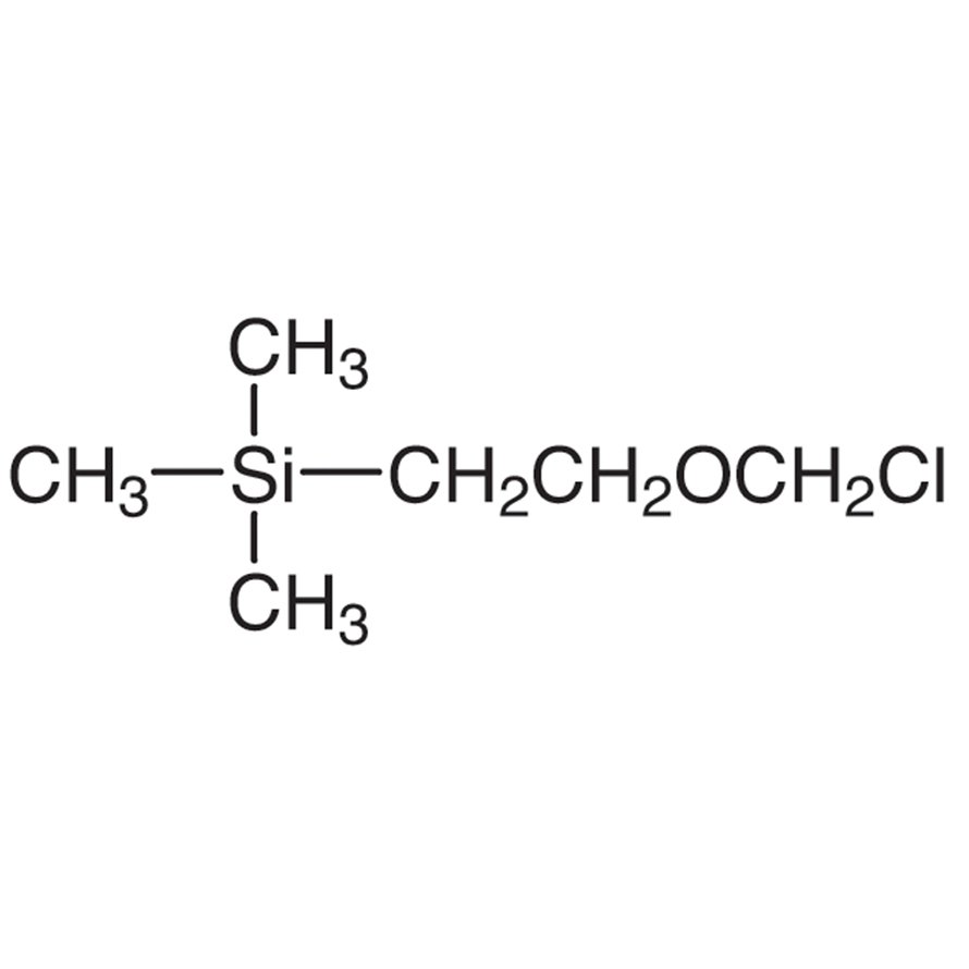 2-(Chloromethoxy)ethyltrimethylsilane (stabilized with Diisopropylethylamine) >95.0%(GC) - CAS 76513-69-4