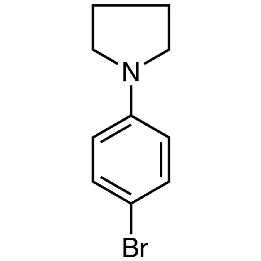 1-(4-Bromophenyl)pyrrolidine >98.0%(GC)(T) - CAS 22090-26-2