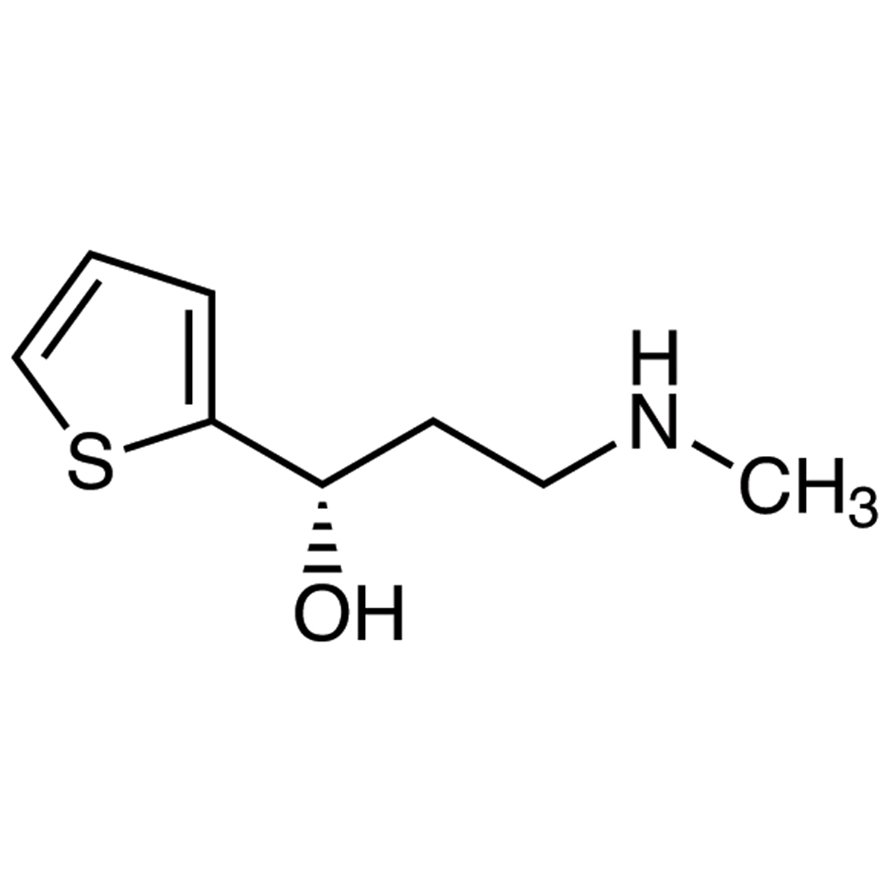 (S)-3-(Methylamino)-1-(2-thienyl)-1-propanol >98.0%(GC)(T) - CAS 116539-55-0
