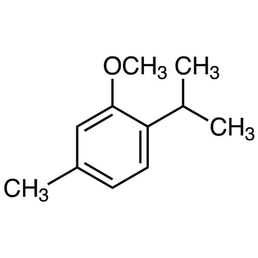 2-Isopropyl-5-methylanisole >96.0%(GC) - CAS 1076-56-8