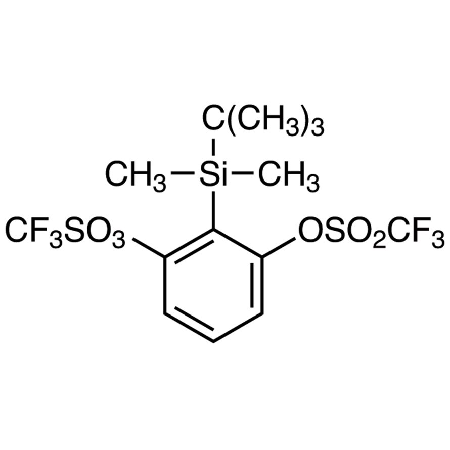2-(tert-Butyldimethylsilyl)-1,3-phenylene Bis(trifluoromethanesulfonate) >95.0%(GC) - CAS 1637638-66-4