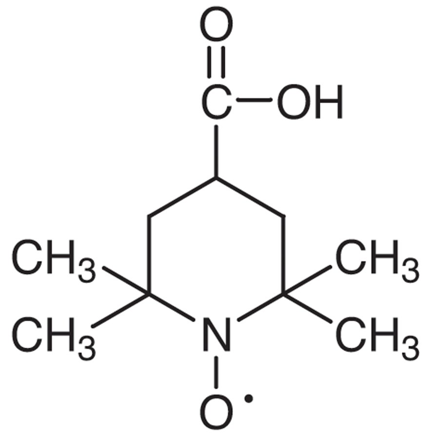 4-Carboxy-2,2,6,6-tetramethylpiperidine 1-Oxyl Free Radical >97.0%(GC)(T) - CAS 37149-18-1