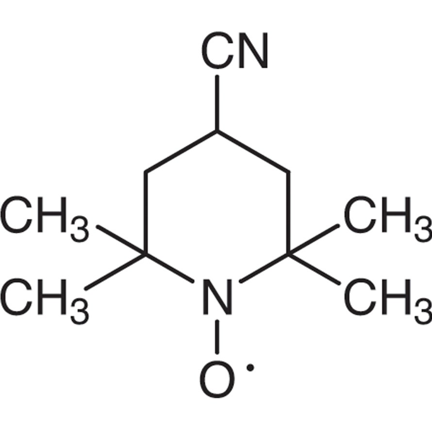 4-Cyano-2,2,6,6-tetramethylpiperidine 1-Oxyl Free Radical >95.0%(T) - CAS 38078-71-6