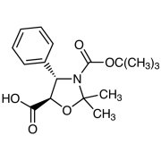 (4S,5R)-3-(tert-Butoxycarbonyl)-2,2-dimethyl-4-phenyl-1,3-oxazolidine-5-carboxylic Acid >98.0%(GC)(T) - CAS 143527-70-2