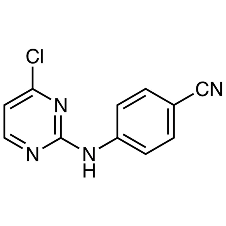 4-[(4-Chloro-2-pyrimidinyl)amino]benzonitrile >98.0%(N) - CAS 244768-32-9