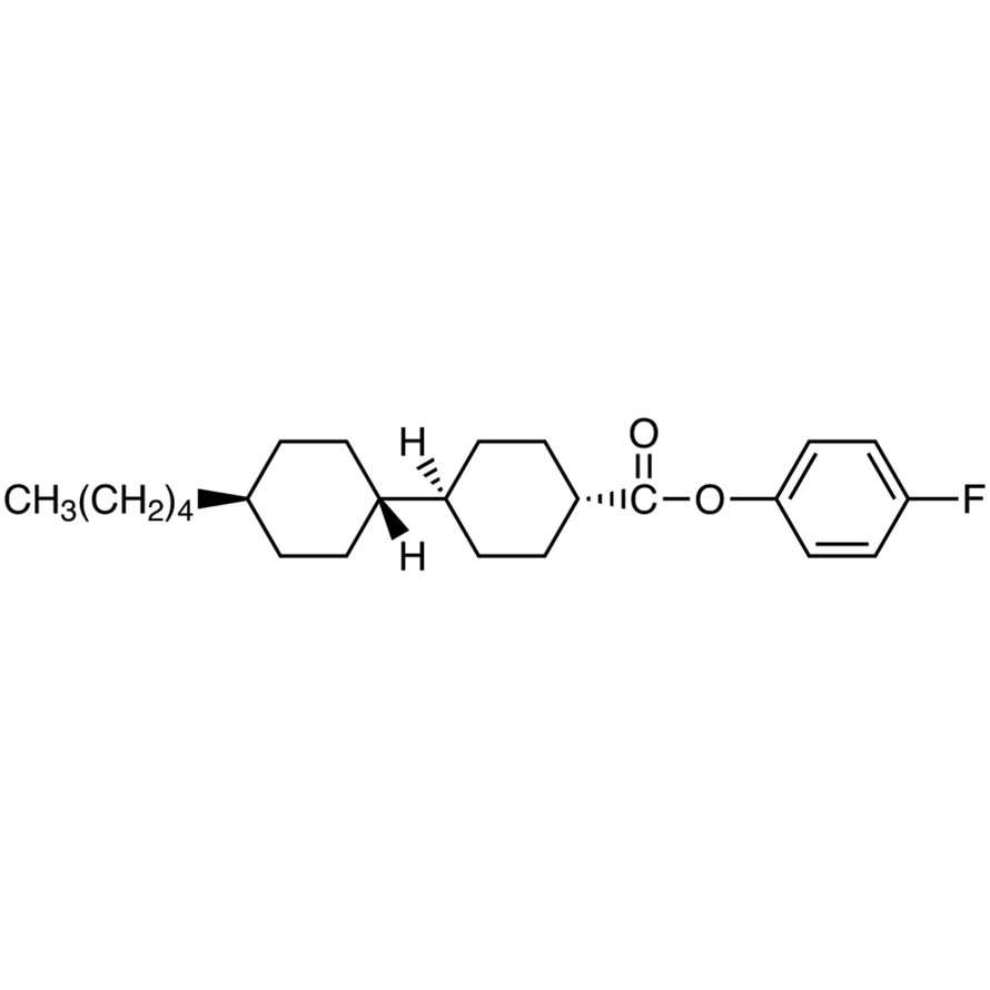 4-Fluorophenyl trans,trans-4'-Pentylbicyclohexyl-4-carboxylate >98.0%(GC) - CAS 88878-50-6