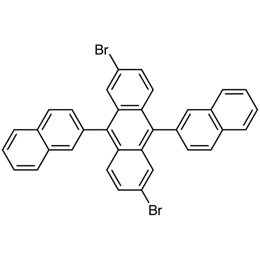 2,6-Dibromo-9,10-di(2-naphthyl)anthracene >98.0%(HPLC) - CAS 561064-15-1