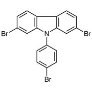 2,7-Dibromo-9-(4-bromophenyl)-9H-carbazole >98.0%(HPLC) - CAS 1313900-20-7
