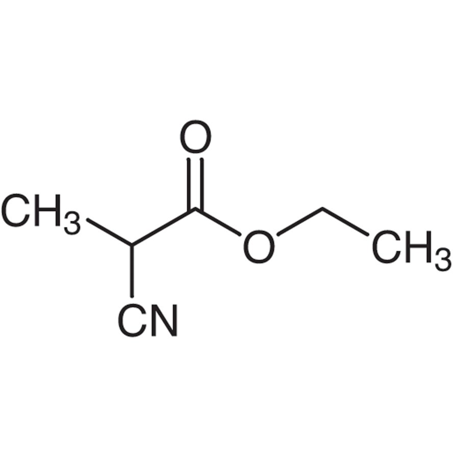 Ethyl 2-Cyanopropionate >97.0%(GC) - CAS 1572-99-2