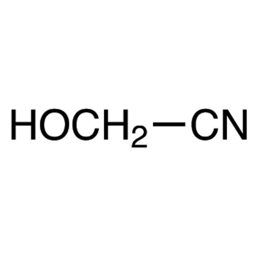 Glycolonitrile (ca. 52% in Water, ca. 9.7mol/L) (stabilized with H2SO4)  - CAS 107-16-4