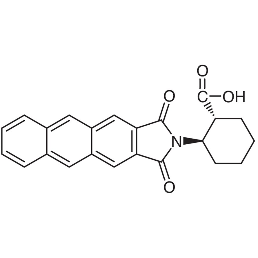 (1R,2R)-2-(Anthracene-2,3-dicarboximido)cyclohexanecarboxylic Acid >98.0%(T) - CAS 446044-44-6