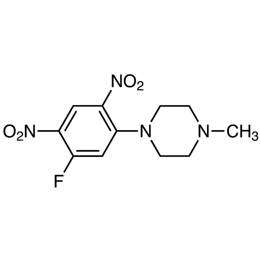 1-(5-Fluoro-2,4-dinitrophenyl)-4-methylpiperazine >98.0%(T)(HPLC) - CAS 928830-73-3