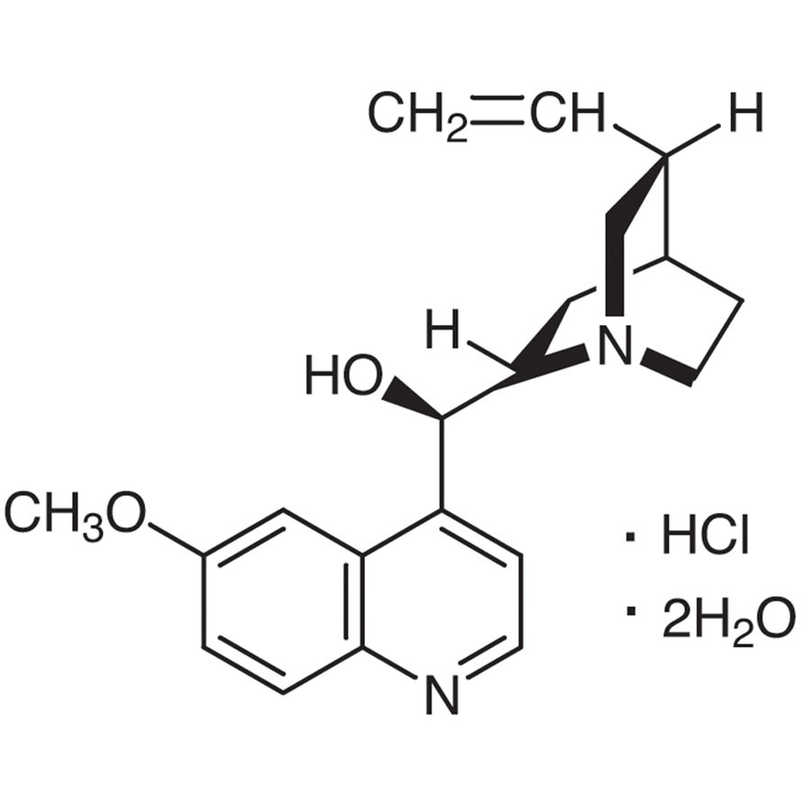 Quinine Hydrochloride Dihydrate >98.0%(T) - CAS 6119-47-7