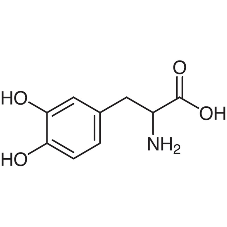 3-(3,4-Dihydroxyphenyl)-DL-alanine >98.0%(T) - CAS 63-84-3