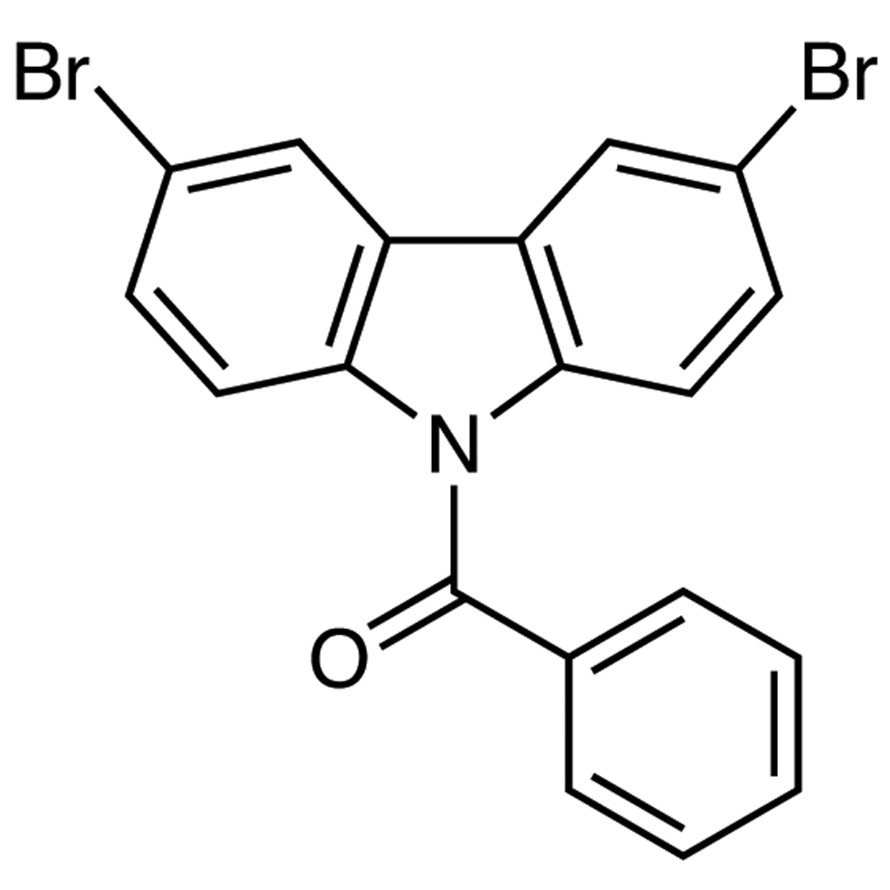 9-Benzoyl-3,6-dibromo-9H-carbazole >98.0%(GC) - CAS 912850-81-8