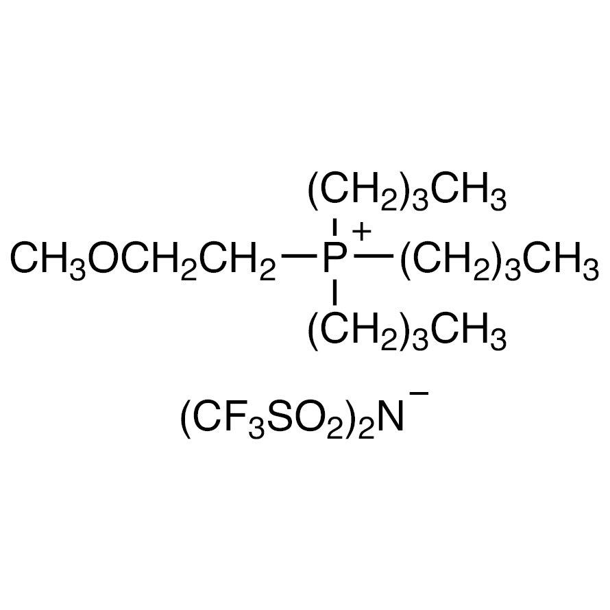 Tributyl(2-methoxyethyl)phosphonium Bis(trifluoromethanesulfonyl)imide >98.0%(T) - CAS 959698-44-3