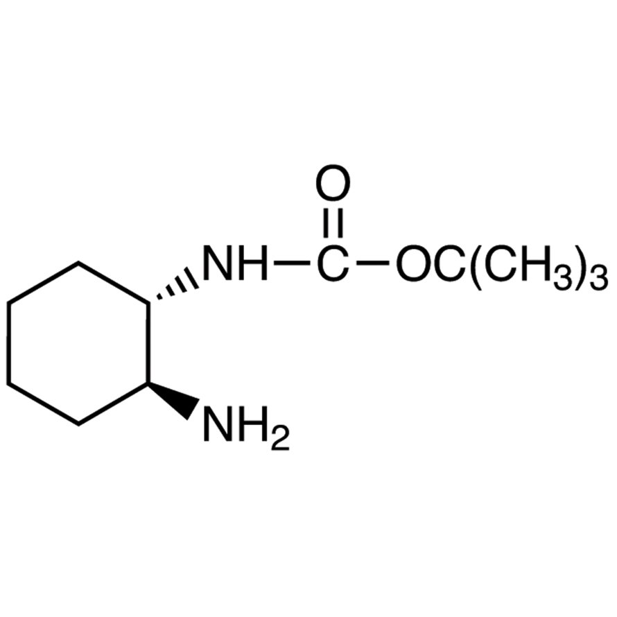 (1S,2S)-N1-(tert-Butoxycarbonyl)-1,2-cyclohexanediamine >98.0%(GC)(T) - CAS 180683-64-1