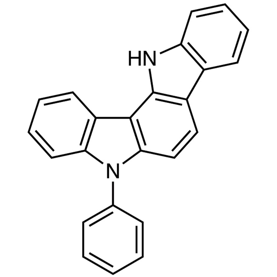 5-Phenyl-5,12-dihydroindolo[3,2-a]carbazole >98.0%(HPLC) - CAS 1247053-55-9