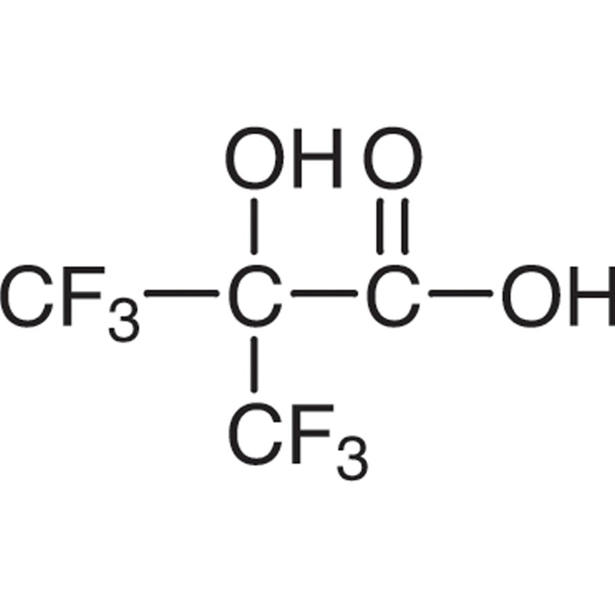 3,3,3-Trifluoro-2-hydroxy-2-(trifluoromethyl)propionic Acid >98.0%(T) - CAS 662-22-6