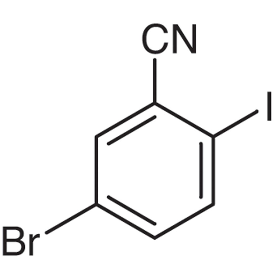 5-Bromo-2-iodobenzonitrile >98.0%(GC) - CAS 121554-10-7