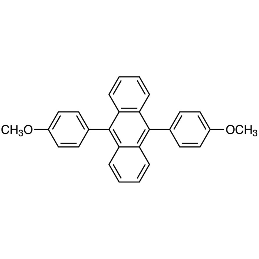 9,10-Bis(4-methoxyphenyl)anthracene >98.0%(GC) - CAS 24672-76-2