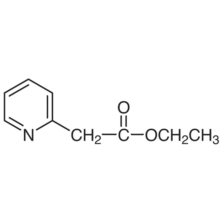 Ethyl 2-Pyridylacetate >98.0%(GC)(T) - CAS 2739-98-2
