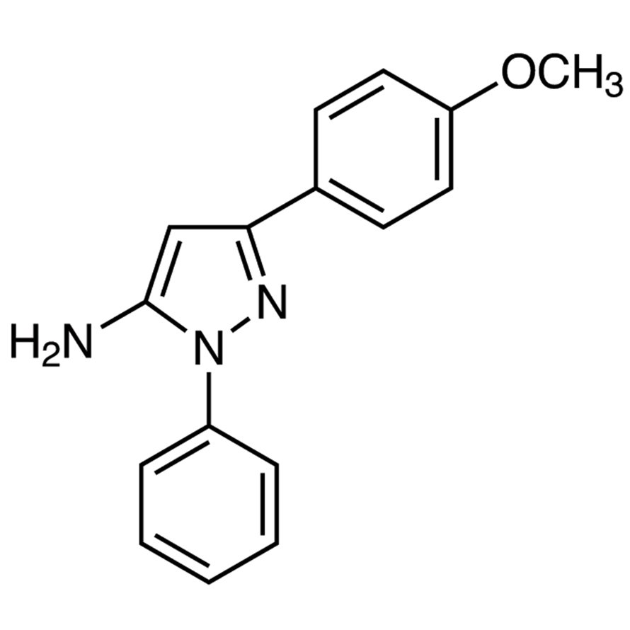5-Amino-3-(4-methoxyphenyl)-1-phenylpyrazole >98.0%(T)(HPLC) - CAS 19652-13-2