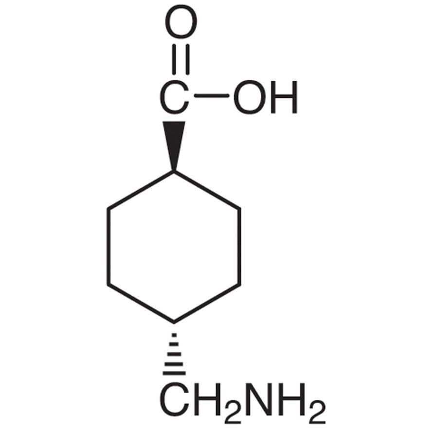 trans-4-(Aminomethyl)cyclohexanecarboxylic Acid >98.0%(GC)(T) - CAS 1197-18-8