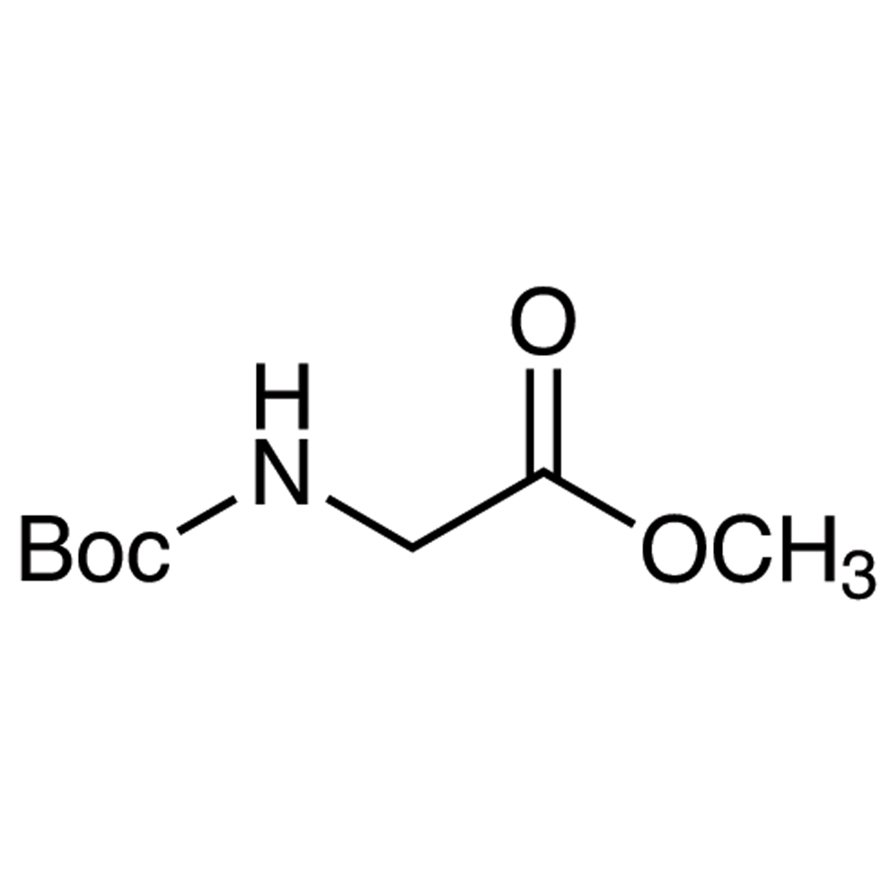 N-(tert-Butoxycarbonyl)glycine Methyl Ester >98.0%(N) - CAS 31954-27-5