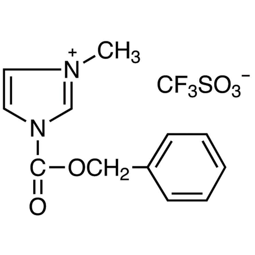 1-Carbobenzoxy-3-methylimidazolium Trifluoromethanesulfonate >98.0%(HPLC)(N) - CAS 163080-99-7