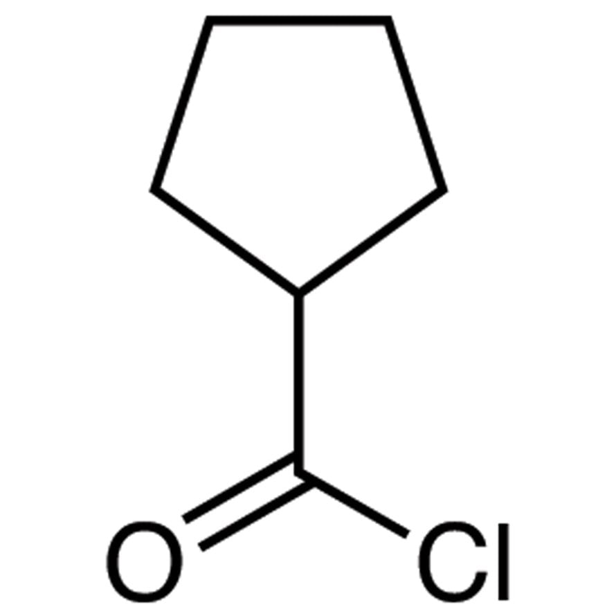 Cyclopentanecarbonyl Chloride >98.0%(GC)(T) - CAS 4524-93-0